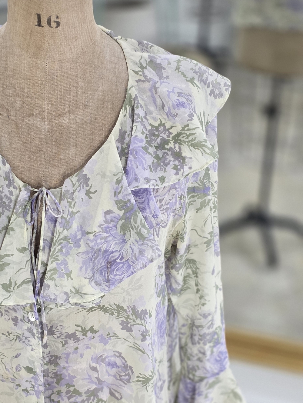 Vintage Laura Ashley Silk Blouse